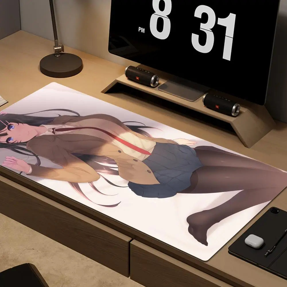 Cute Bunny Girl Senpai Mouse Pad – A Must-Have for Fans